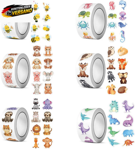 Tier sticker set - set, stück