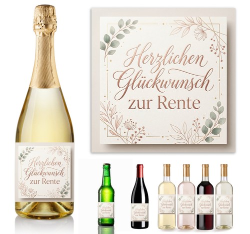 Aufkleber flaschenetikett - 1,