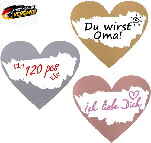 Rubbellose aufkleber 120 - aufkleber,