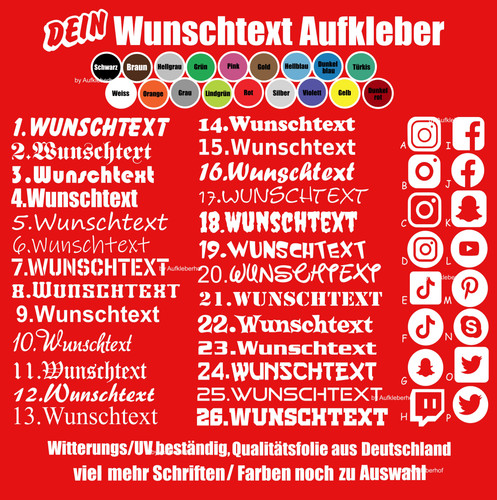 10cm wunschtext handy - 10cm,