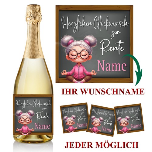 Aufkleber flaschenetikett - 1,