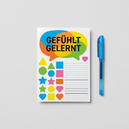 Lernzettel aufkleber absurd - lernzettel,