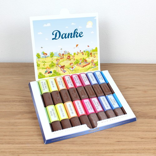 Aufkleber set merci danke - -,