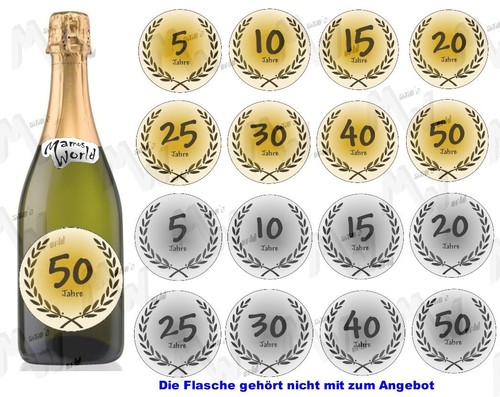 Aufkleber jubiläum - aufkleber-,