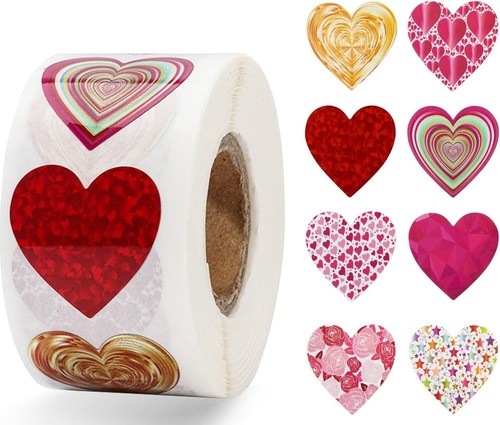 Geschenkaufkleber herz - geschenkaufkleber,