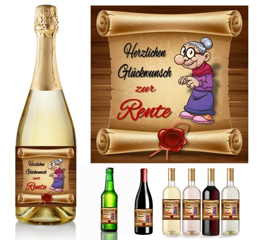 Aufkleber flaschenetikett - aufkleber,