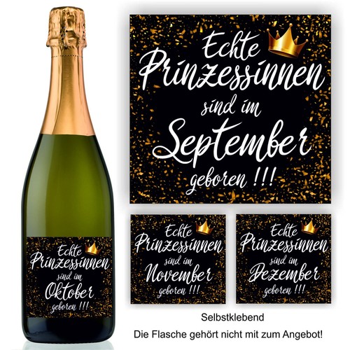 Aufkleber sektflasche - aufkleber,