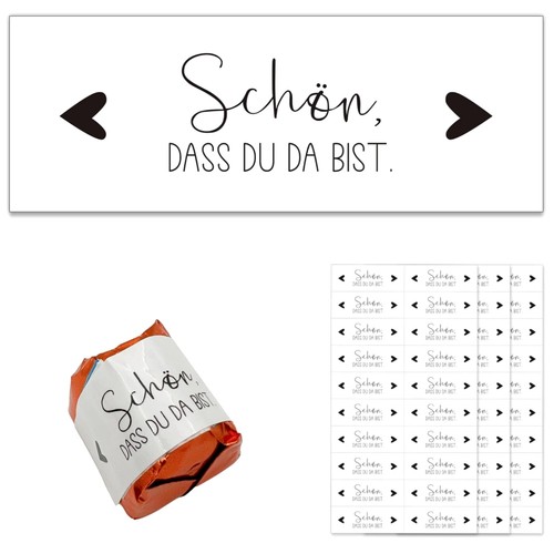 Aufkleber gastgeschenk - aufkleber,