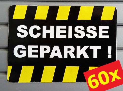Falschparker geschenk - 60, +