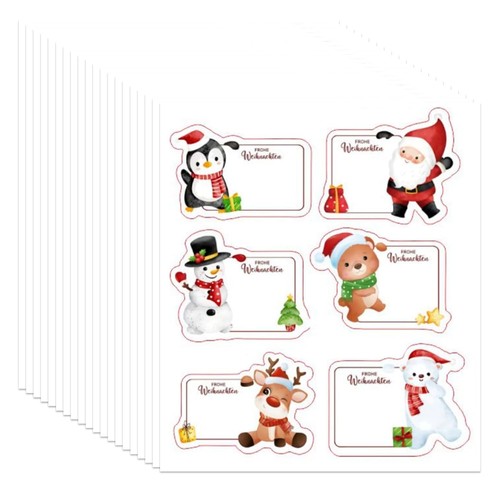 120stk geschenkaufkleber - 120stk,