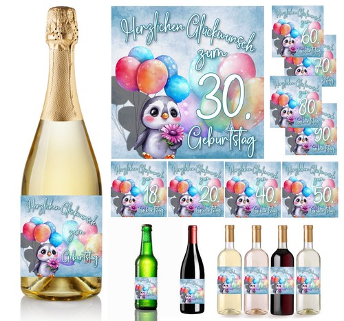 Aufkleber sektflasche - aufkleber,