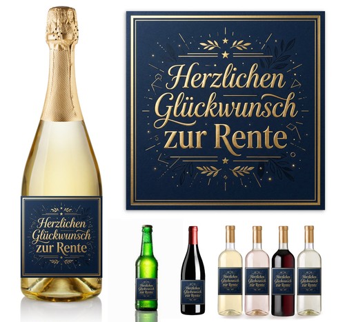 Aufkleber flaschenetikett - 1,